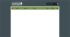 Desktop Screenshot of markerhistory.com